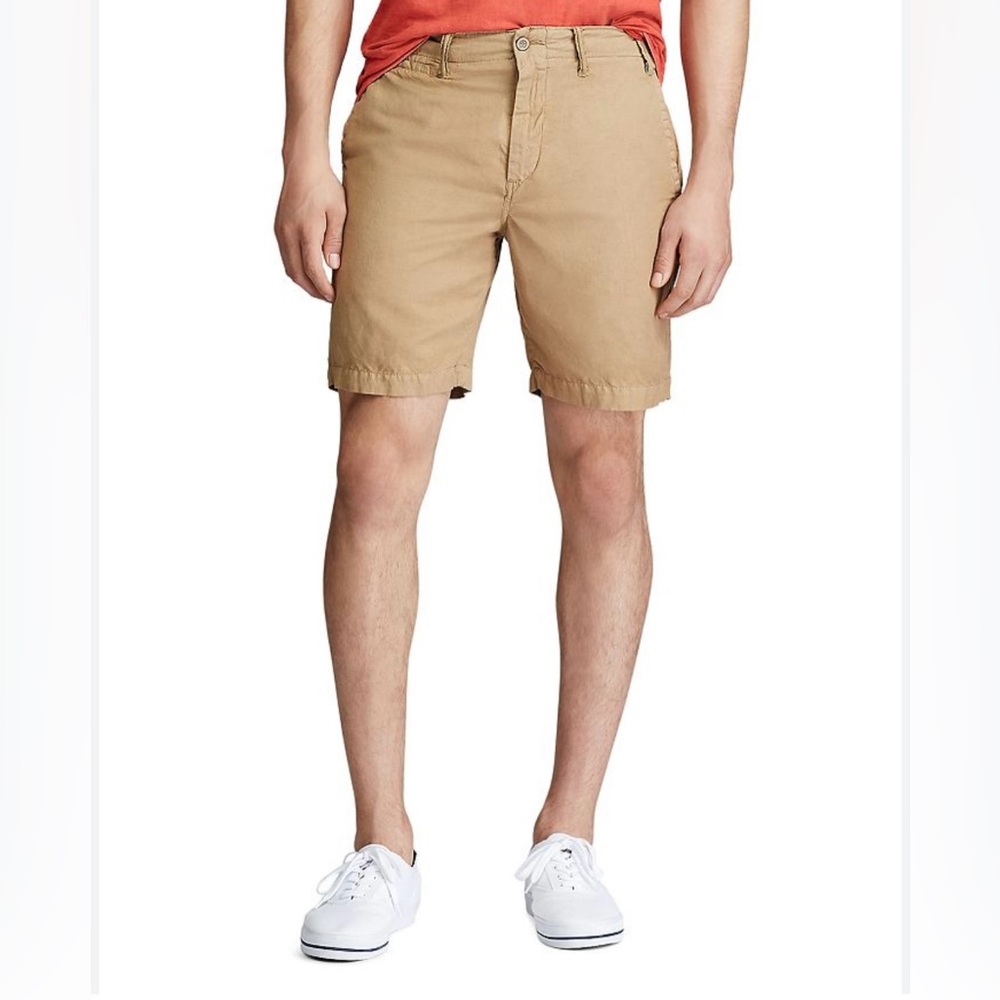 Polo Ralph Lauren stretch, classic fit men’s khaki shorts